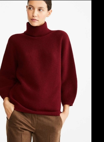 MaxMara Wool and Cashmere Blend Mochneck Sweater in Royal Blue - Picture 10 of 15